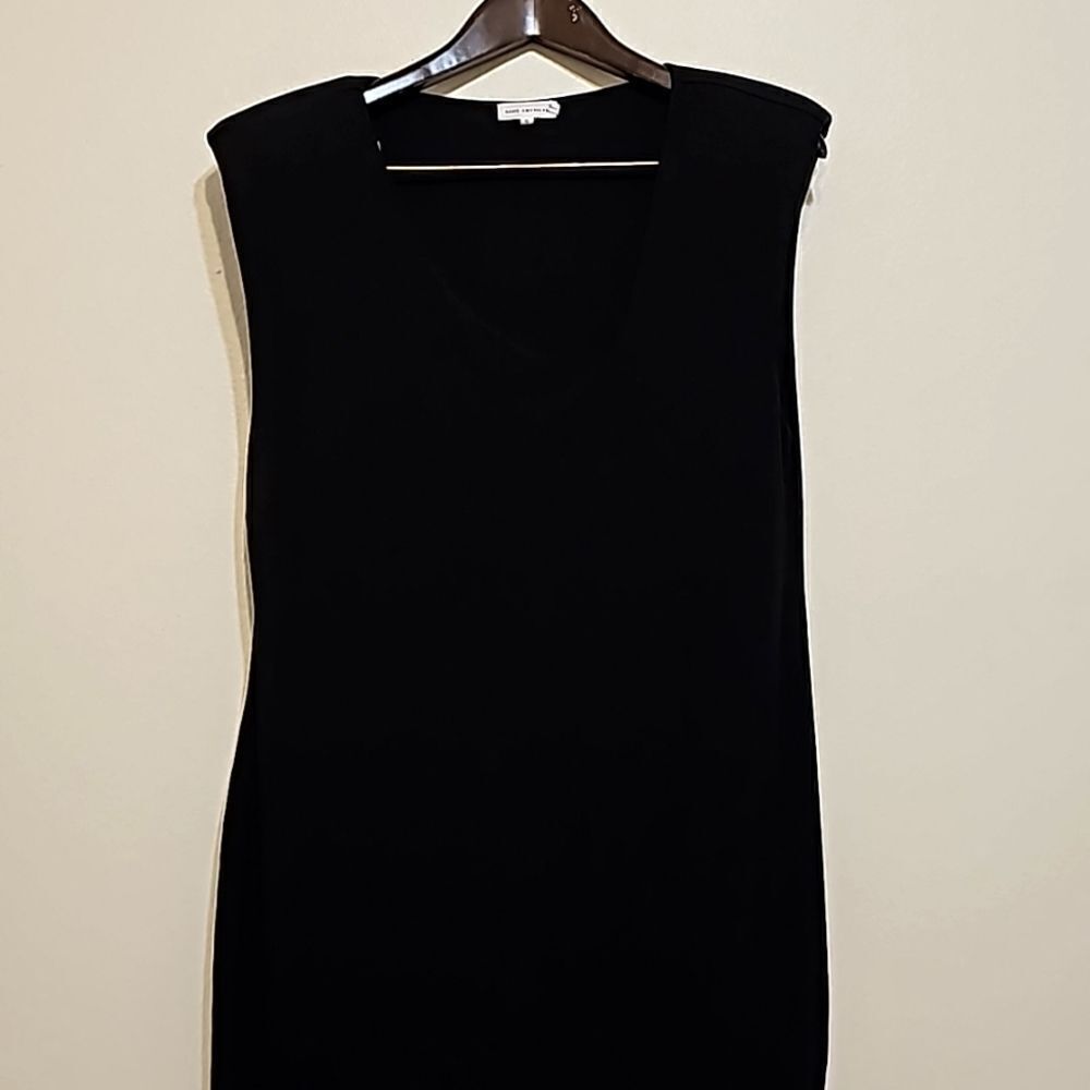 Good American Black Sleeveless Maxi Dress 5X‎